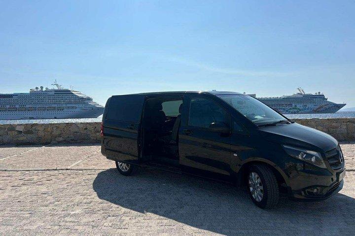 Mykonos Private Airport and Port Arrival Transfer