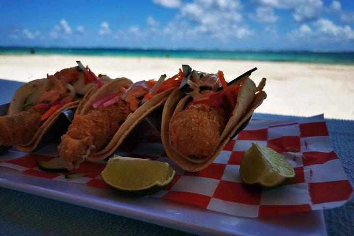 Cancun Beach Taco Tour Culinary Journey with Tequila Tasting