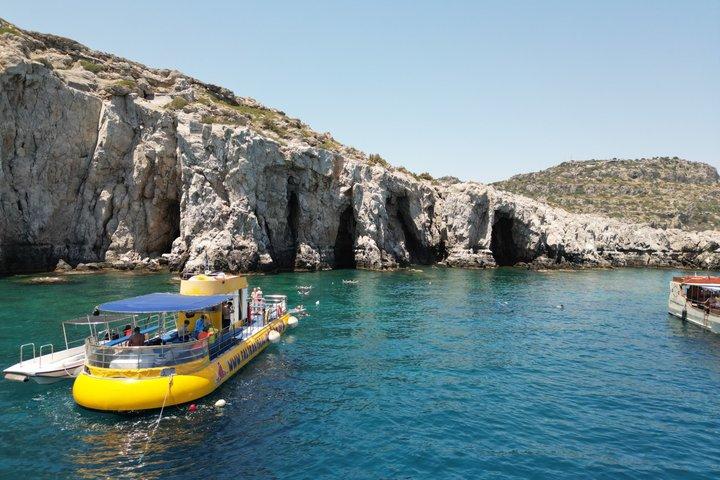 Yellow Sub All Inclusive Cruise to Anthony Quinn Bay & The Caves