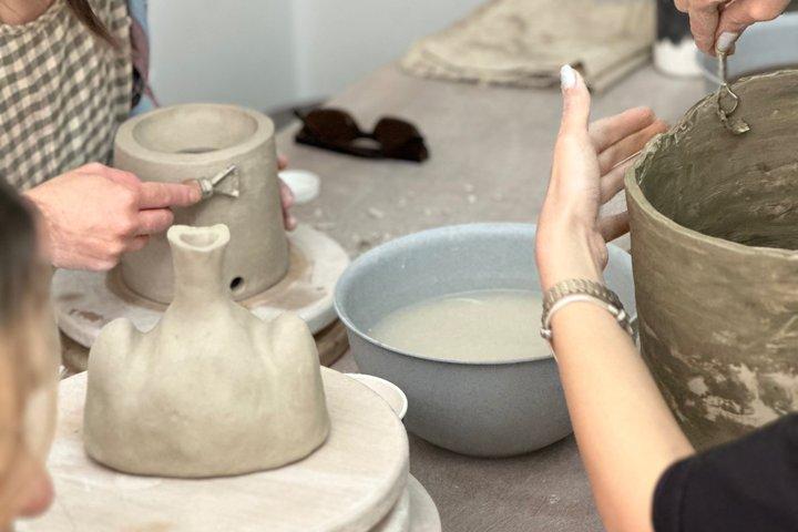 Athens Pottery Workshop with Local artist: CreateYourCeramicPiece