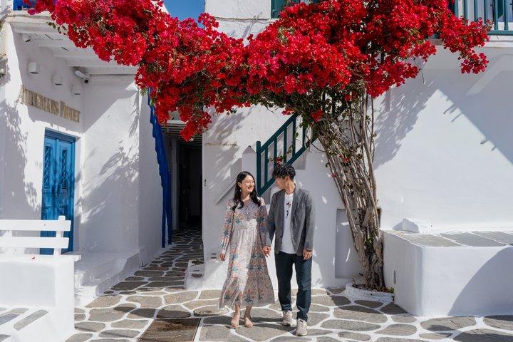 Mykonos Photoshoot With Personal Photographer