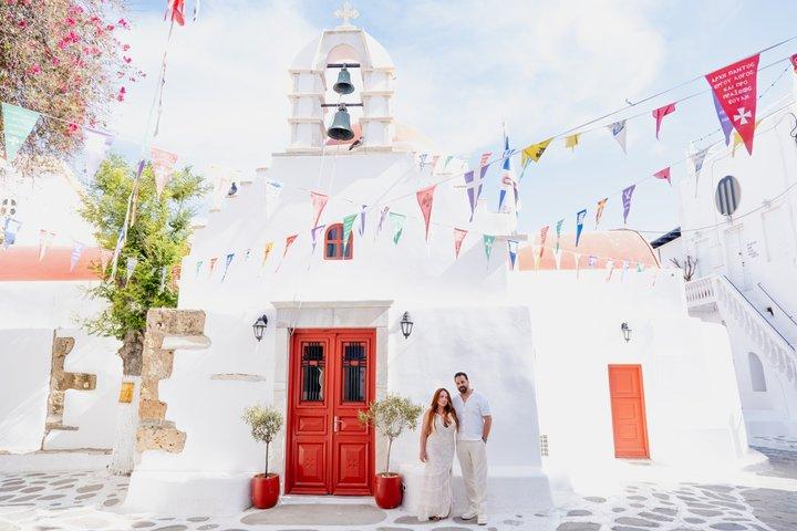 Mykonos Photoshoot With Personal Photographer