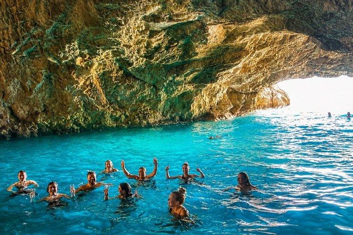 Kotor: Blue Cave 3-hour GROUP boat tour with modern speedboat