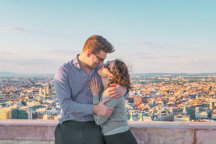 Budapest Photoshoot from Citadella and Gellért Hill