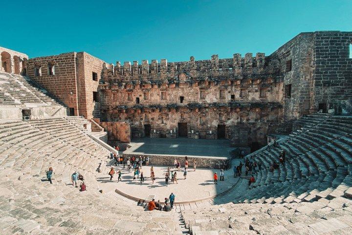 Perge Aspendos and Waterfall with Lunch from Side