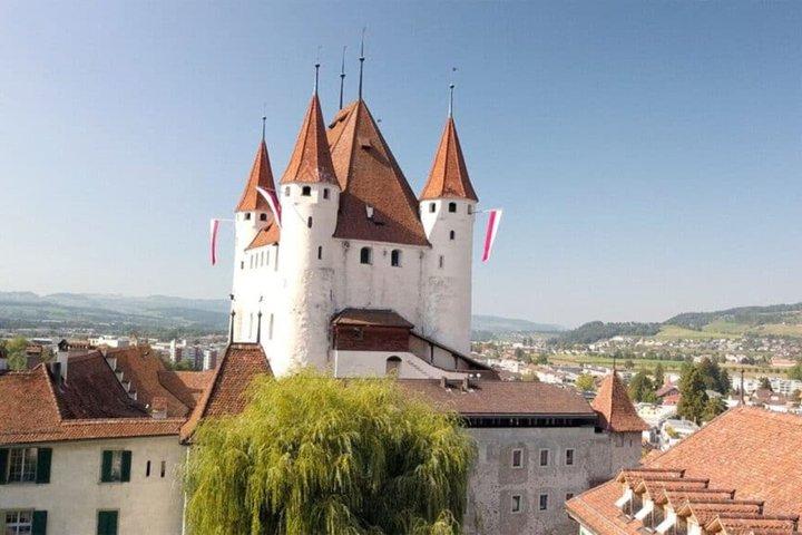 From Lucerne: Thun Day Trip by Train with Lake Cruise & Cheese