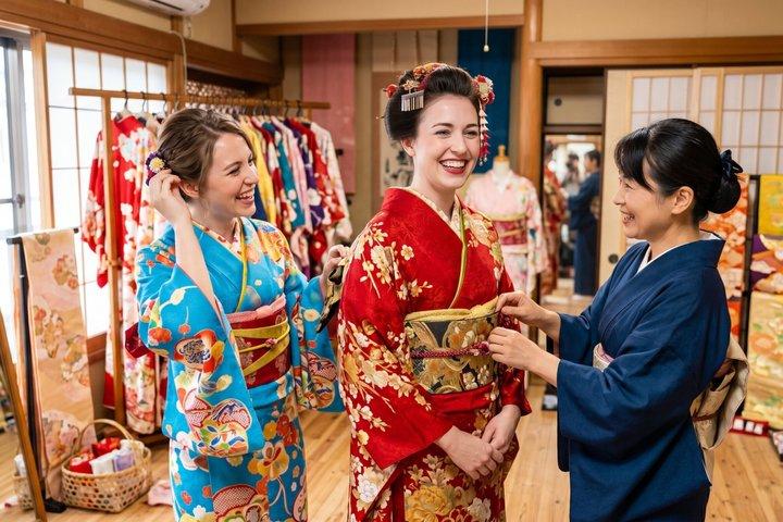 Kyoto 6hr Private Guided Tour & Kimono Experience
