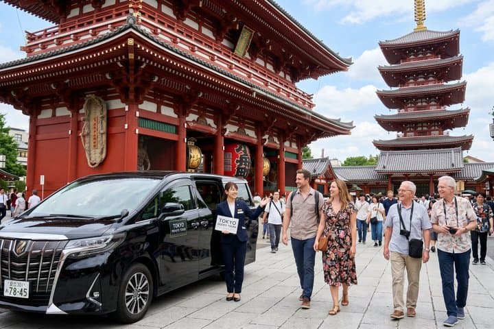 Tokyo 2-Day Private Tour with Guide & Vehicle (Max 15 persons)