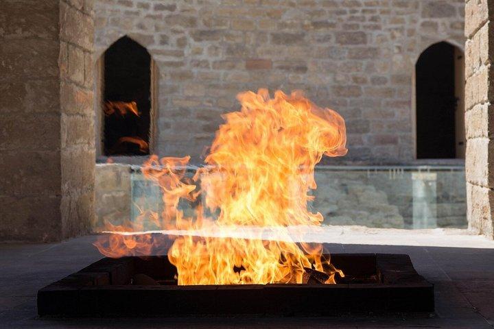 Absheron Peninsula Tour Ateshgah Fire Temple and Yanar Dag