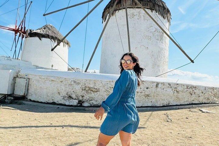 Mykonos Local Tour with Snacks & Pick-Up(Small Group or Private)