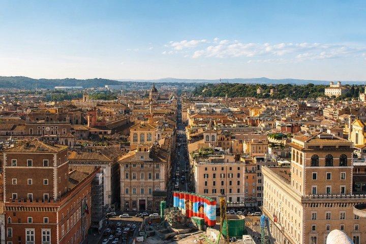 Vittoriano Access & 360° Panoramic Terrace with Audio Guide