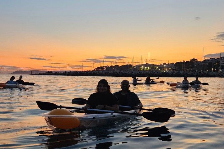 Glowing Sunset Kayak Tour with LED lights in Split