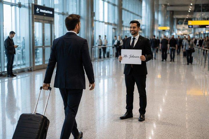 Heathrow: Private Mercedes Minivan Transfer to Central London