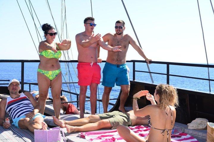 Side Boat Tour Manavgat River Cruise or Dolphin Island With Lunch