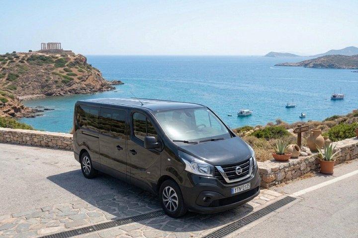 Private Premium Minivan: 8 Pax+10 Luggage-Athens Airport & Ports