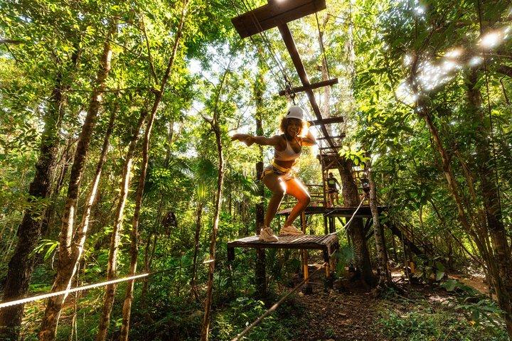 ATV Adventure, Interactive Bridges, Ziplines, Cenote and Lunch