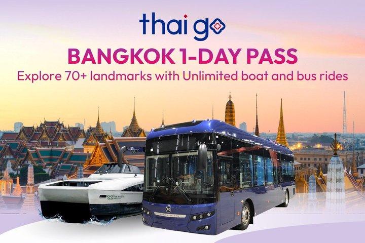 Bangkok: 1-Day Unlimited Chao Phraya River Boat and Bus Pass