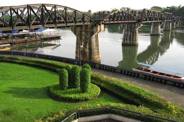 BANGKOK-Kanchanaburi: River Kwai-Death Railway-Train Trip-Lunch