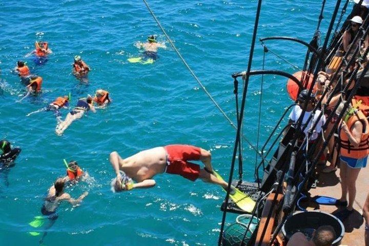 Pirate Hunt Breakfast or Lunch Snorkel Adventure in Cabo