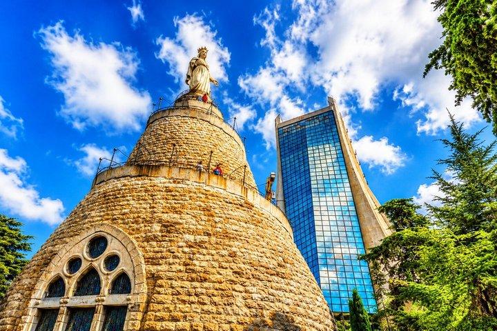 Private Jeita Grotto, Harissa, Jounieh Cable Car Tour from Beirut