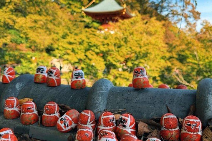 Private Kansai Day Tour Katsuoji Temple Minoh Park and Kyoto