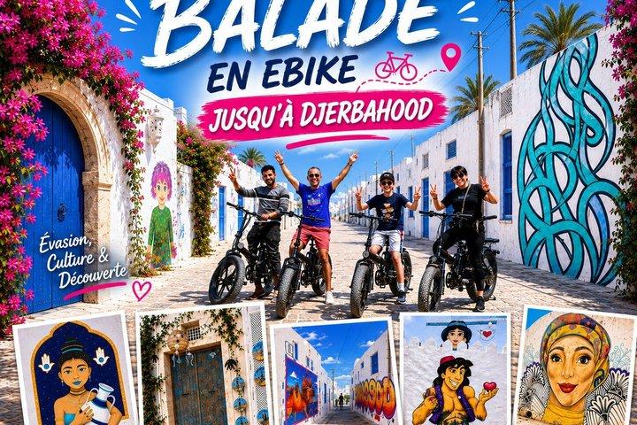 Djerbahood Electric Bike Ride to Village Street Art