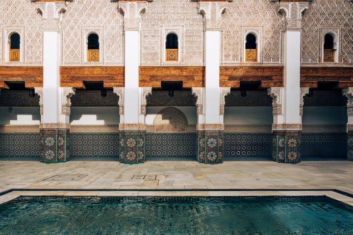 Marrakech : Medressa Ben Youssef with secret garden & the souks