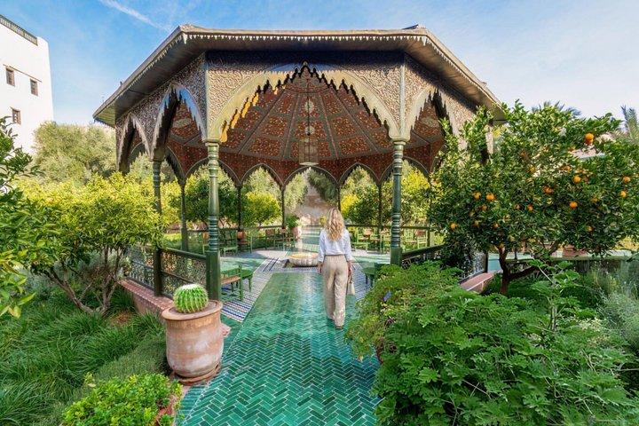 Marrakech : Medressa Ben Youssef with secret garden & the souks