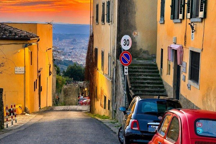 Fiesole Hilltop Tour and Florence Views+Gelato