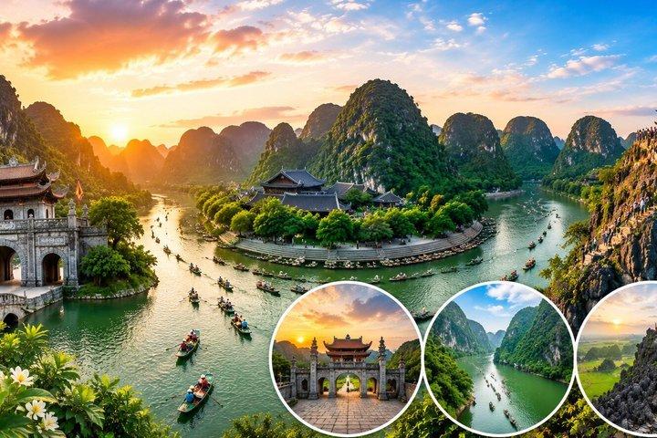 Ninh Binh Heritage Trip from Hanoi: Hoa Lu, Trang An, Mua Cave