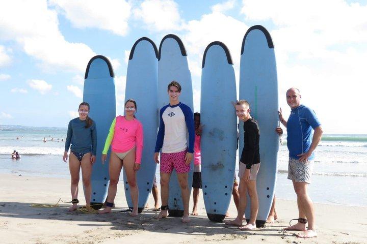 Surfing Activity with Beginner and Intermediate Lesson