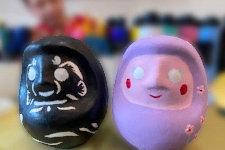 Kyoto Make Your Own "Daruma" Craft and Painting Workshop