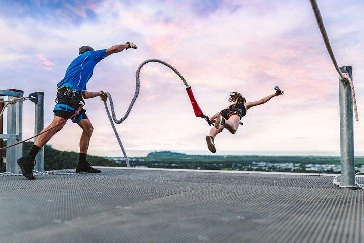 Bungy Jump & Giant Swing Combo in Skypark Cairns Australia