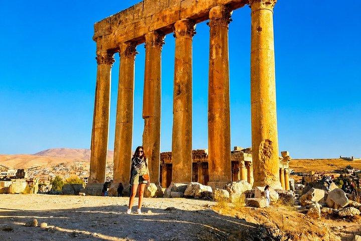 Private Baalbek Temples & Ksara Winery Tour from Beirut