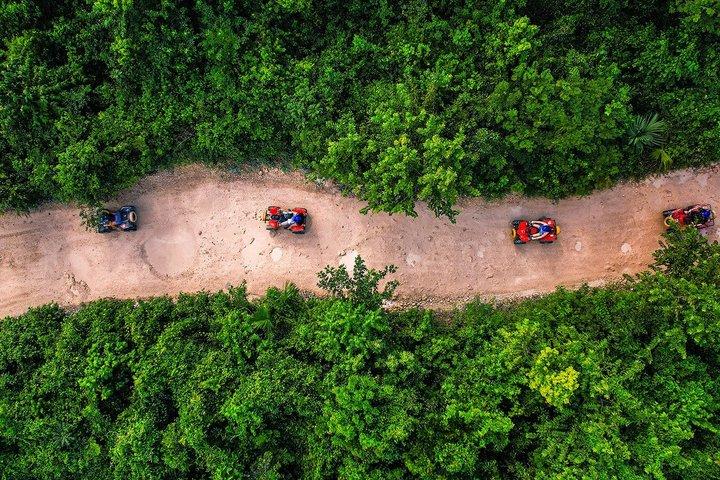 ATV Zipline Cenote Adventure from Playa del Carmen