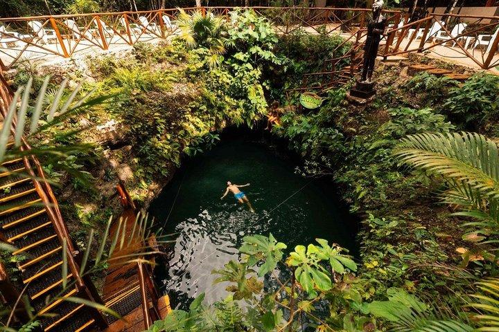 3 Hidden Cenotes Experience & Puerto Morelos Reef Snorkeling