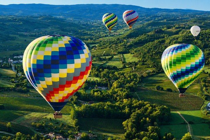 Hot Air Balloon ride in the Chianti Valley Tuscany