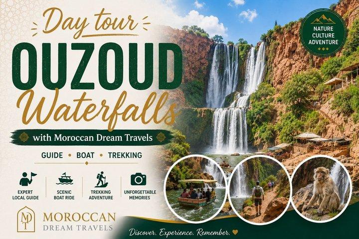 Ouzoud Waterfalls With Guide & Boat Tour