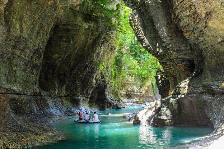 Kutaisi Prometheus Cave and Martvili Canyon Smart Tour