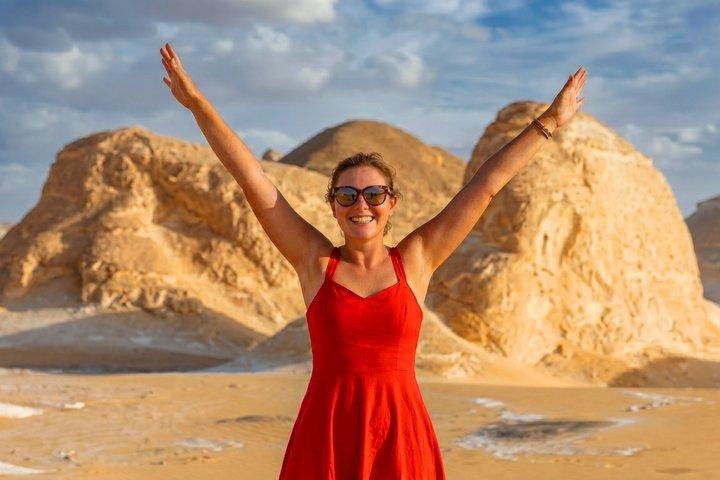 Private 2 Day White and Black Desert Camping Tour from Cairo