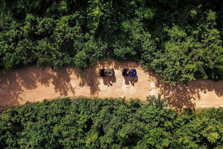 Cancun 5x1 Combo: Snorkeling, ATV, Zipline, Cenote & Beach club