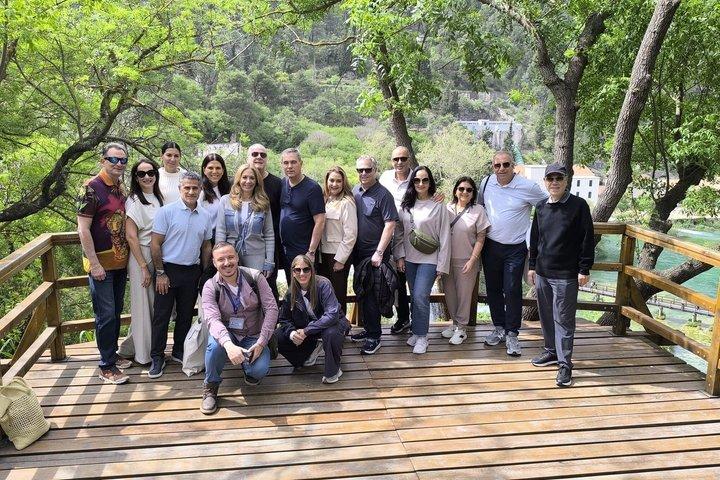 Krka Waterfalls from Zadar Afternoon Tour Ticket & Guide Included