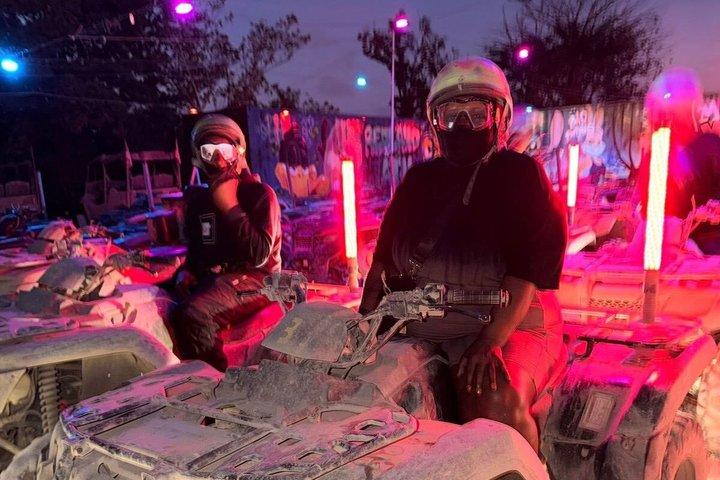 Miami ATV Night Ride Experience with LED Glow Lights