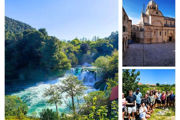 From Split: Krka waterfalls small size tour