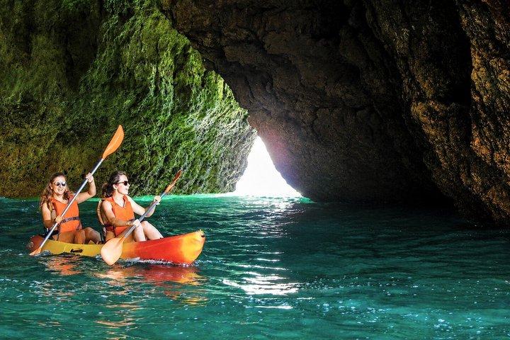 Kayak and Snorkle into the Hidden Caves and Secret Beaches