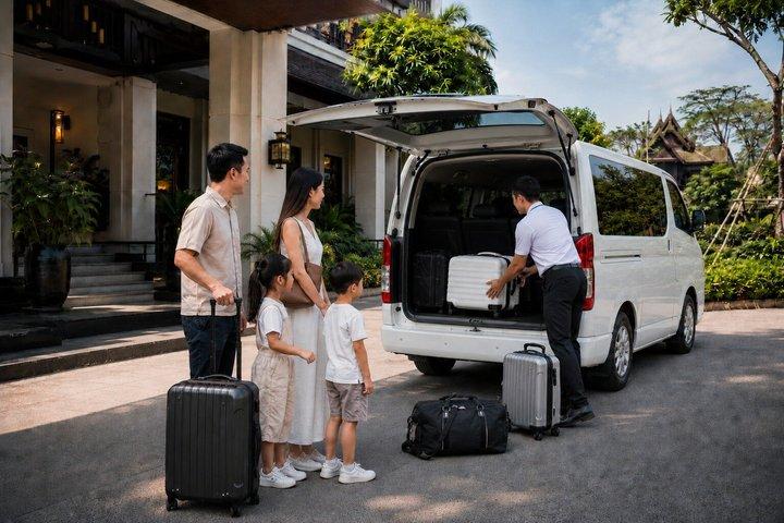 Private Chiang Rai Airport Transfer to City Hotels