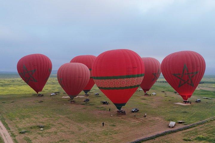 Agadir Sunrise Hot Air Balloon Ride with Ocean View and Breakfast
