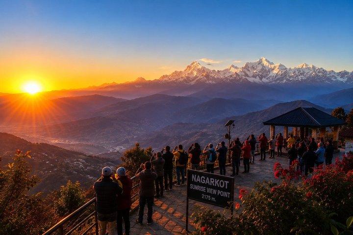 Nagarkot Sunrise View Tour Group Joining from Kathmandu