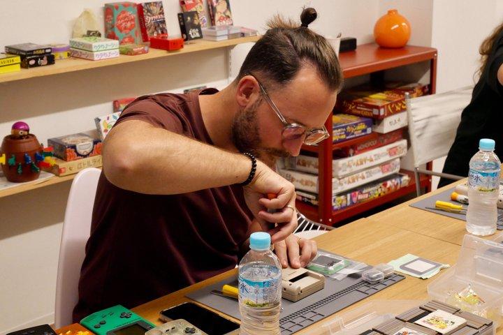 Game Boy Mod Workshop in Akihabara, Tokyo