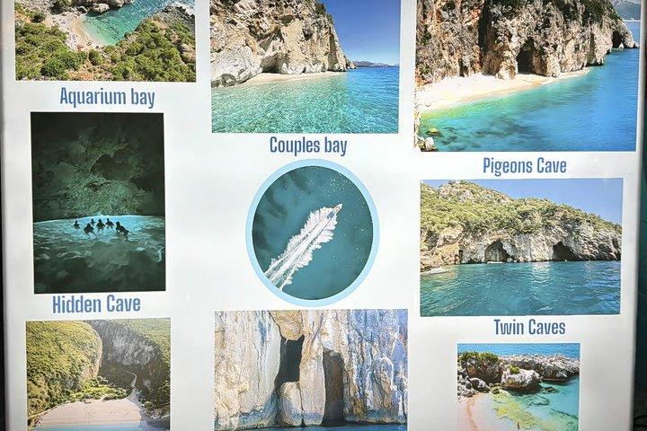 Himara Boat to Hidden Caves and Beach Explore with Snorkeling